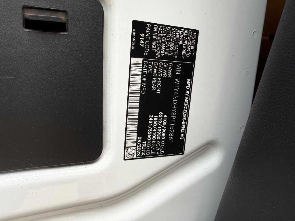 2023 Mercedes-Benz Sprinter - $19,000