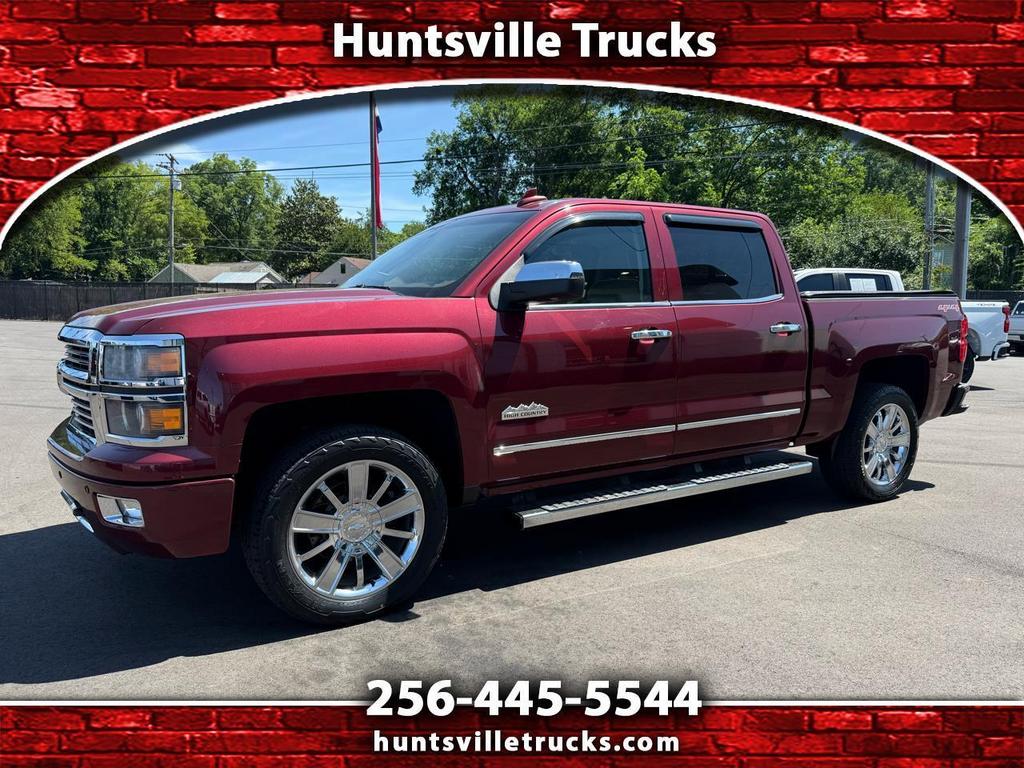 Red (Maroon) 2015 Chevrolet Silverado 1500 Pickup Truck Four-Wheel Drive 8-Speed Automatic