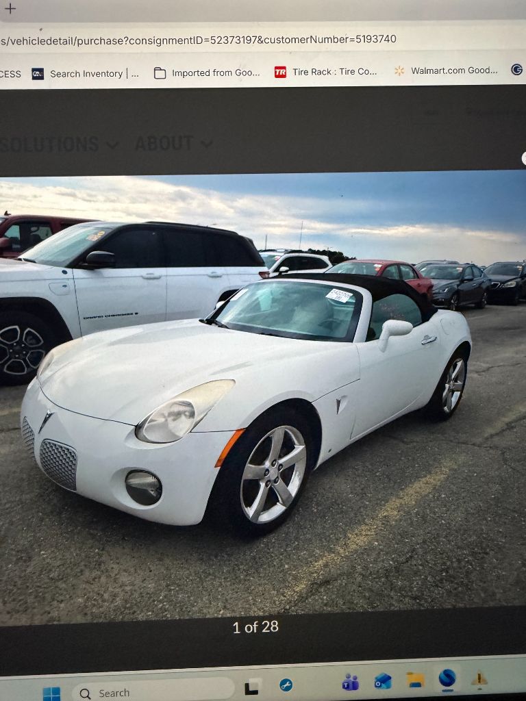 2006 Pontiac Solstice - $7,599