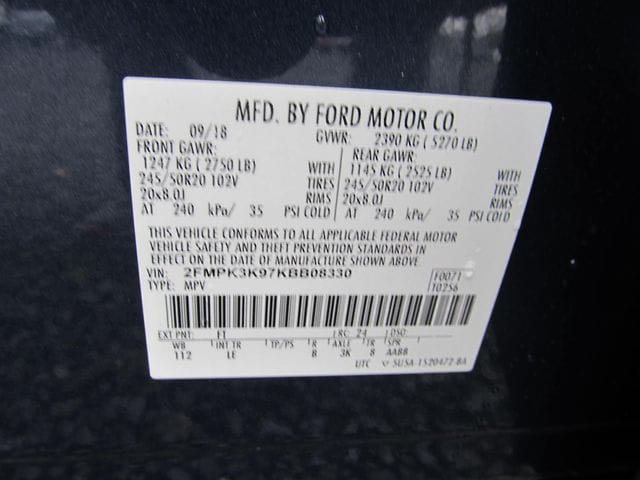 2019 Ford Edge - $16,995