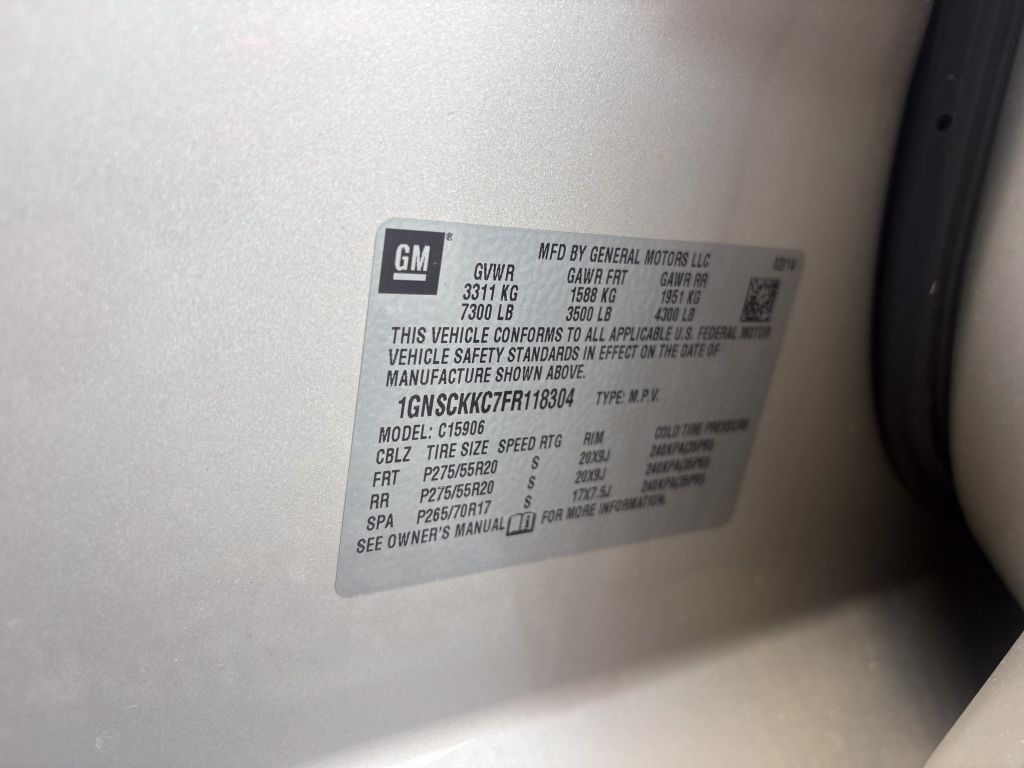 2015 Chevrolet Suburban - $19,995