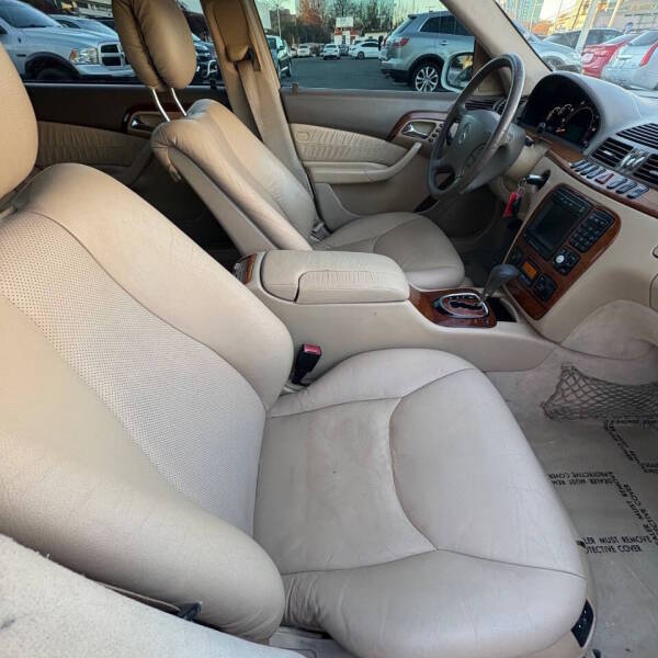 2002 Mercedes-Benz S-class - $3,999