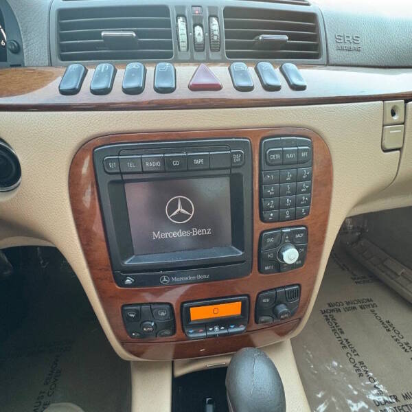2002 Mercedes-Benz S-class - $3,999