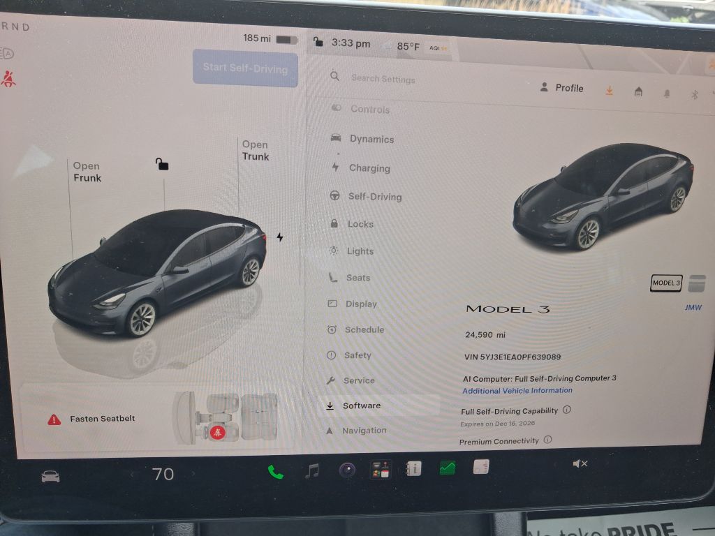 2023 Tesla Model 3 - $27,495
