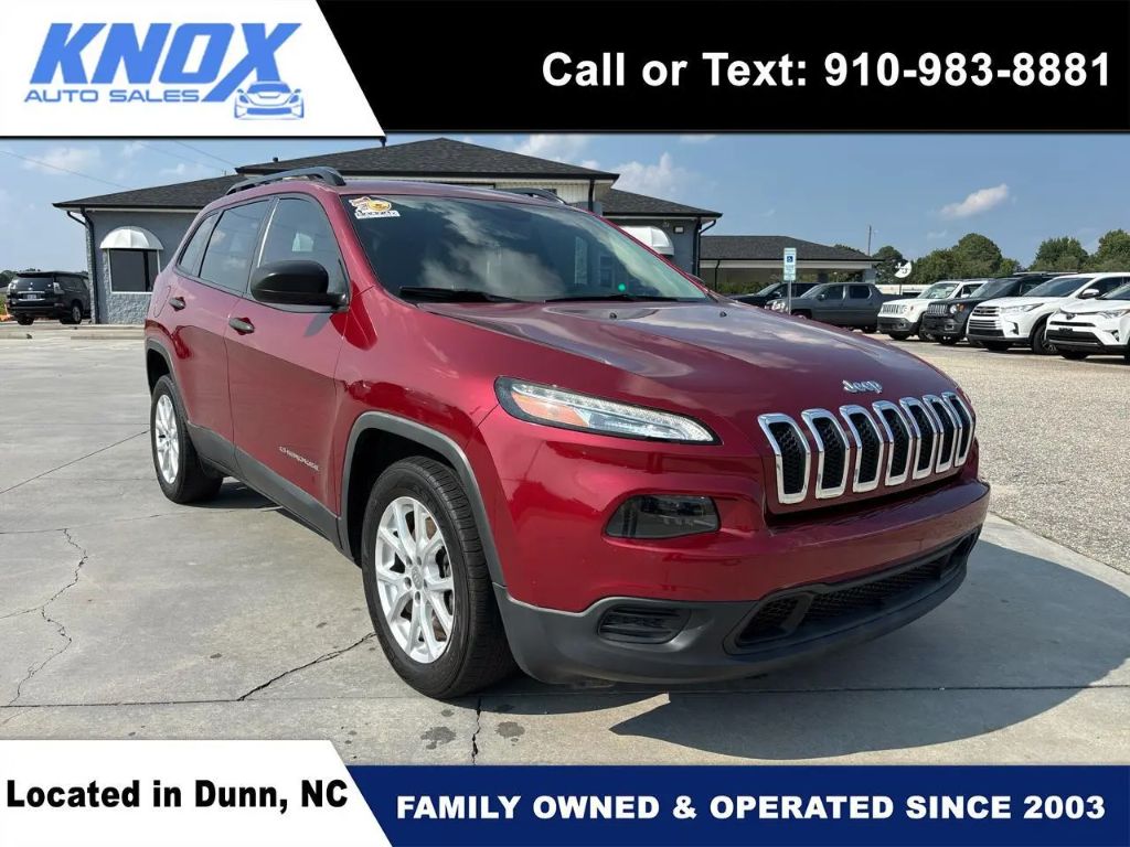 2016 Jeep Cherokee - $9,995