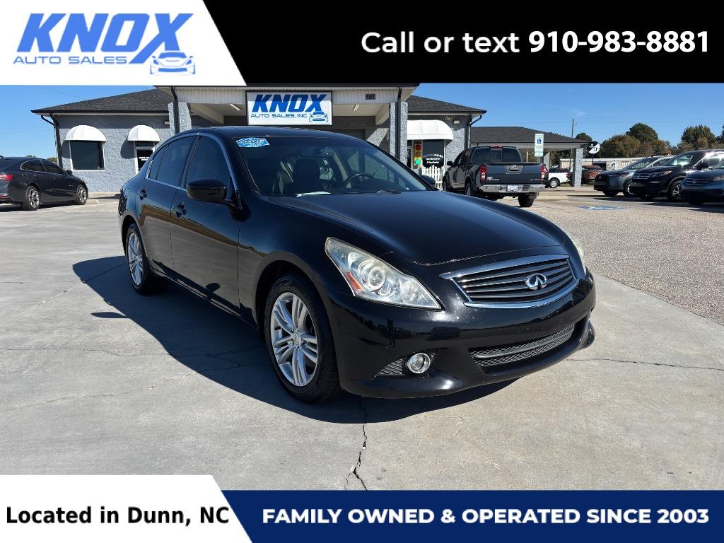 2013 INFINITI G
