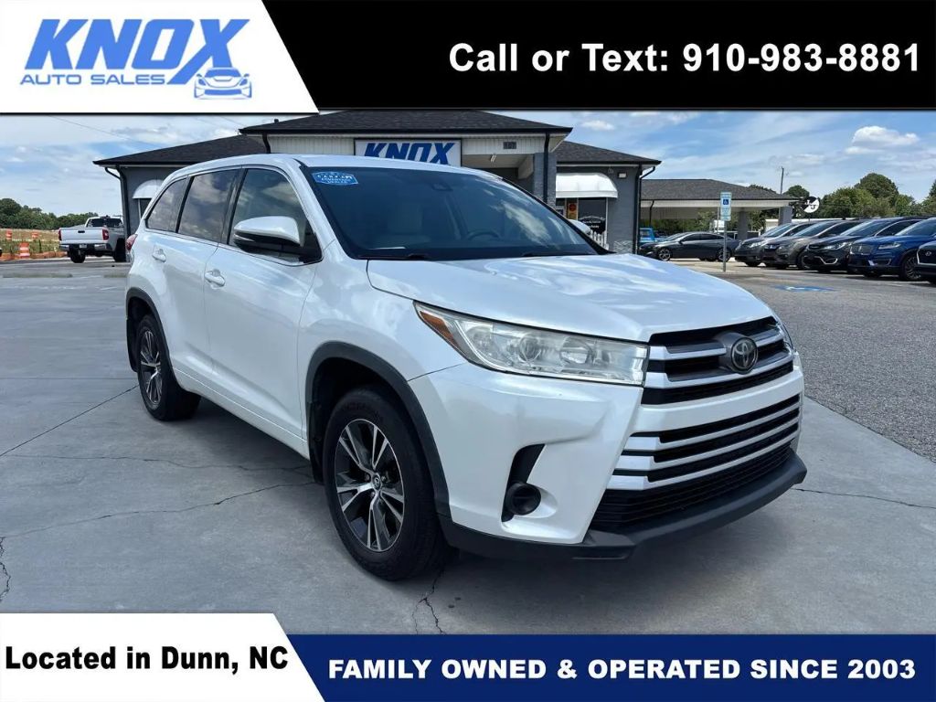 2018 Toyota Highlander - $17,300