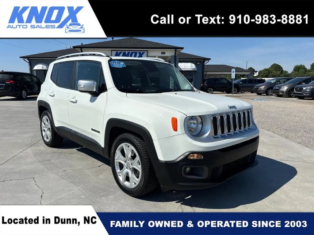 2016 Jeep Renegade - $10,000